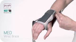 Push med Wrist Brace Instructions