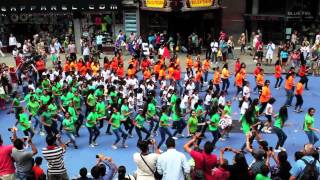 Kalashri School of Arts flash mob in Times Square