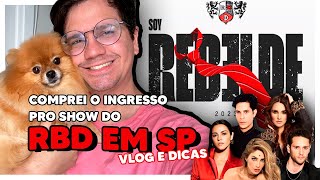 CONSEGUI COMPRAR O INGRESSO PRA TOUR DO RBD! DEI DICAS COMO CONSEGUI! 🎙️😍 | Vlog.