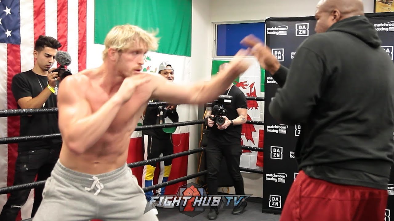 LOGAN PAUL IS RIPPED FOR PRO BOXING DEBUT - FULL WORKOUT FOR KSI ...