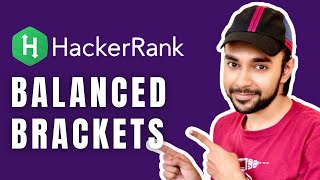 HackerRank - Balanced Brackets | Full solution with examples and visuals | Study Algorithms