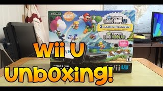 Wii U Deluxe Set Unboxing!