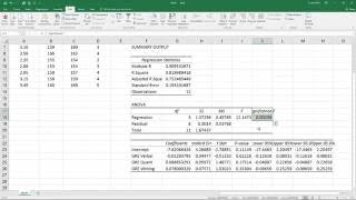 Statistics VIII - Multiple Correlation and Regression