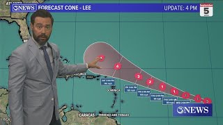 TROPICAL UPDATE: Tropical Storm Lee Develops in the Atlantic