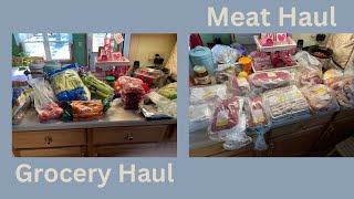 Aldi Grocery haul || Meat haul || Menu