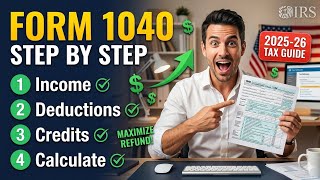 How to File Form 1040 Step by Step Guide | #ustaxformscoach
