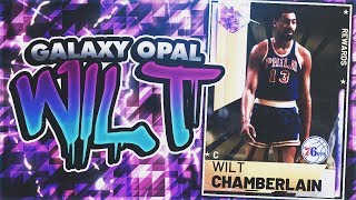 GALAXY OPAL WILT CHAMBERLAIN!! FIRST OFFICIAL GAMEPLAY! BEST CARD! NBA 2K19 MYTEAM GAMEPLAY | Ambish