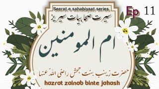 Seerat e sahabiyat series | Episode 11 | hazrat zainab bint jahsh R.A |#islam #quran