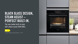 JUNKER Onyx-Collection – Built-in oven with steam assist