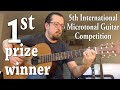 1st Prize Winner - Groovy Hüseyni by Hakan Görener - 5th Microtonal Guitar Competition