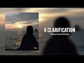 A Clarification - Nasheed by Muhammad Al Muqit (sped-up) | Liza