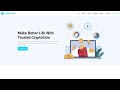 How to make a Crypto Coin Website in HTML CSS and Javascript | Source code