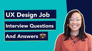 UI/UX Design Job Interview Questions and Answers - Ace Your Next UX Design Interview!
