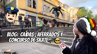 Caídas, skatos aferrados en concurso de skate, patinando la calle 🛹 #skateboarding