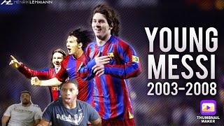 The Young Lionel Messi ● Goals, Skills \u0026 Assists ● 2003-2008!