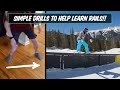 2 Drills To Help You Learn How To Hit Rails on Skis!!