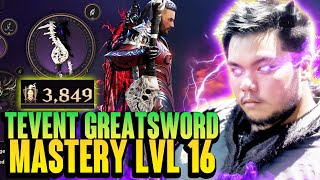 3850GS Tevent Great Sword | Weapon Mastery Level 16! - Throne And Liberty