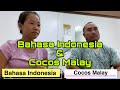 Bahasa Indonesia dan Bahasa di Pulau Cocos Serumpun