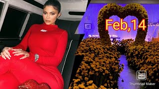 HOW KYLIE JENNER AND DAUGHTER STORMI SPENT VALENTINE'S DAY!!!!!