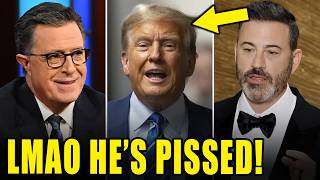 Kimmel Drops BRUTAL ROASTS Trump For Colbert's Farewell