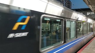 【225系700番台】 新快速32号　草津行　到着後回送　発車