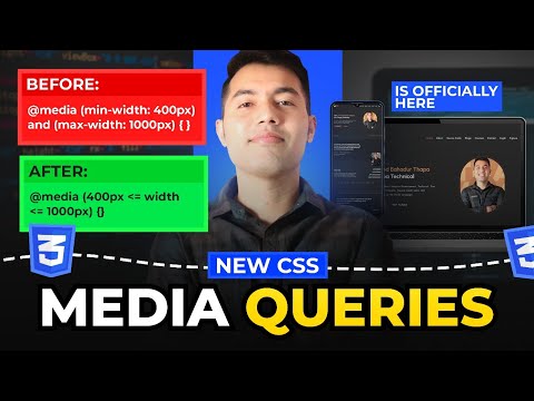 Responsive web design made easy with new CSS media queries