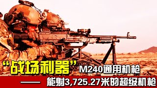 【TIK  TOK】“世界第一轻机枪”M240，巷战中的地位无可争议，被美国联邦采用【军武殿堂】