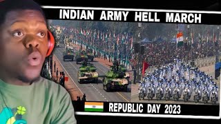 African Reaction To Indian Army Hell March 2023 India's Republic Day Parade