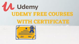 Get Udemy Paid Courses for FREE with Certificate 😍😍😍