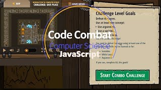 CodeCombat - Safe Place Concept Challenge JavaScript Tutorial with Solution