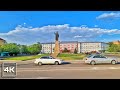 Kazakhstan in 4K | Walk along N. Nazarbayev Avenue in the city of Karaganda