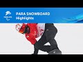 The best of Para Snowboard at Beijing 2022 | Paralympic Games