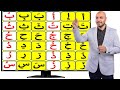 تعلم نطق الحروف العربية بحركاتها الثلاثة الفتحة الضمة الكسرة / الحروف الهجائية Learn Arabic alphabet