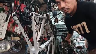 PERAKITAN ROAD BIKE GIANT ,SHIMANO 105