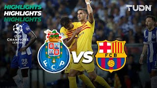 Porto vs Barcelona - HIGHLIGHTS | UEFA Champions League 2023/24 | TUDN