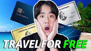 TOP 5 Best Travel Credit Cards 2024 (How To Travel For FREE)