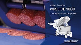 Compact slicer with power | Weber weSLICE 1000