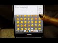 emoji emoticons on samsung galaxy phones