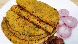 మునగాకు చపాతీ/moringa paratha/soft chapati