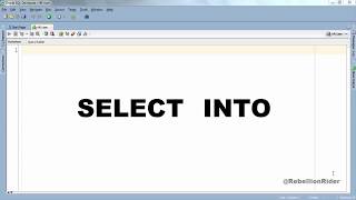 PL SQL tutorial 3 SELECT INTO statement in PL SQL by Manish Sharma RebellionRider