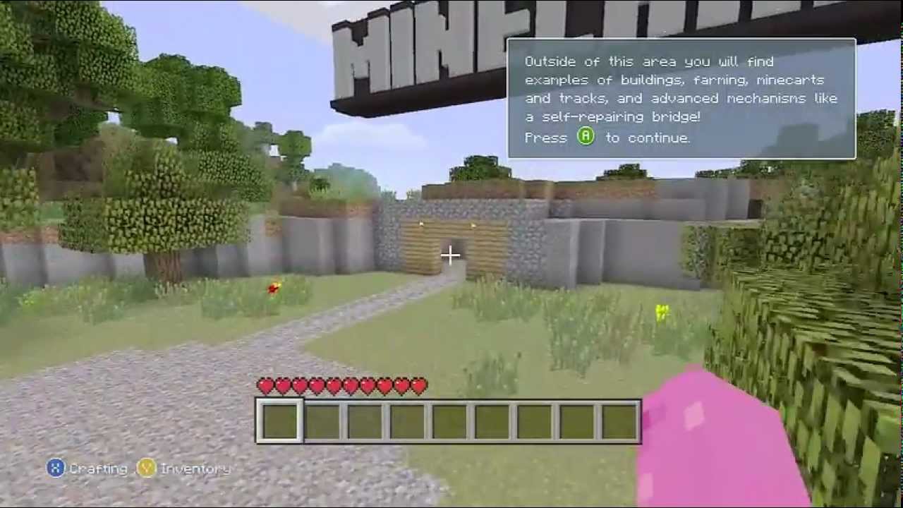 Secret Places In Minecraft Tutorial Xbox 360 Psoriasisguru