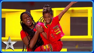 Abigail & Afronitaaa Run the World with BEYONCÉ and FUSE ODG routine | Semi-Fina