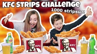 Snědli jsme 1000 stripsů z KFC?! / KFC chicken strips challenge