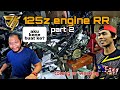 125z swap  engine RR part2 -welding body buat tapak engine superkips