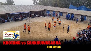 Khotang Vs Sankhuwasabha | Third Regina Running Shield Volleyball 2079 | Full Match