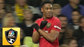 Anthony Martial chips home for 3-0 against Norwich City | Premier League | NBC Sports