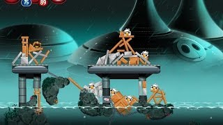 Angry Birds Star Wars 2 Level P4-19 Rise of the Clones 3 Star Walkthrough