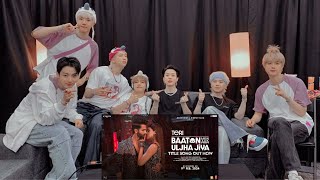 bts reaction to Teri Baaton Mein Aisa Uljha Jiya song l bts reaction to bollywood song l