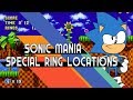 Sonic Mania: All Special Ring Locations (Green Hill Zone)