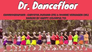 💃Dr. Dancefloor Line Dance💃Demo by Happy Colorful TCI💃